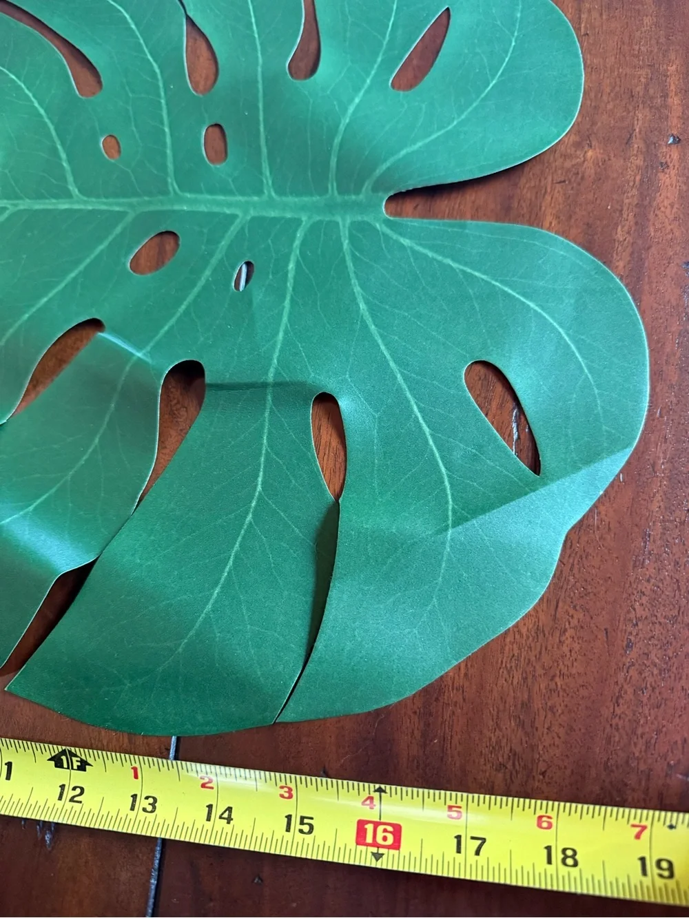Pottery Barn Palm Leaf Placemat Set of Four
